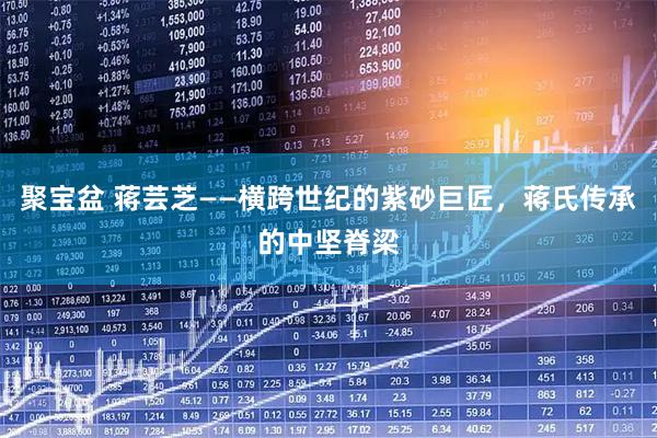 聚宝盆 蒋芸芝——横跨世纪的紫砂巨匠，蒋氏传承的中坚脊梁
